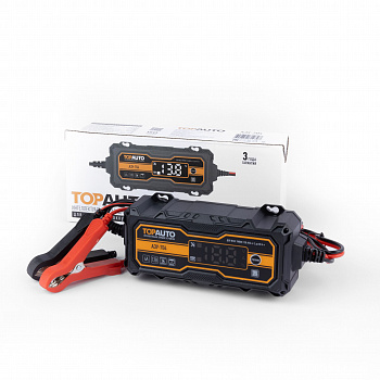 Интеллектуальное автомат. зарядное устройство ТОП АВТО АЗУ-704 (4А, для 12В АКБ до 80А-ч), АЗУ704