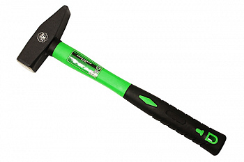 Молоток слесарный, кованый с фиберглассовой рукояткой, 1000 гр., AT50648