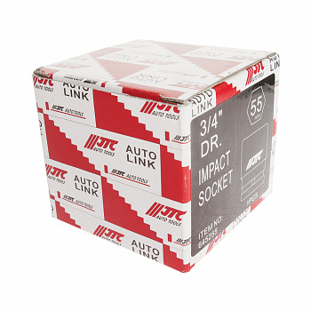 Головка торцевая 3/4" 55мм ударная L=74мм JTC, JTC-645255