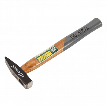 Молоток слесарный Garwin INDUSTRIAL с рукояткой из дерева гикори, 200 г, GHT-HW0200