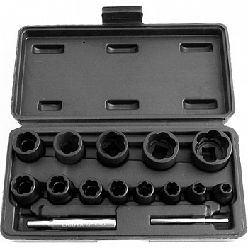 Набор головок для скругленного крепежа, 13 предметов, ATF-5139A