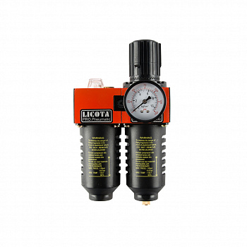 Модульная группа для подготовки воздуха с регулятором давления и манометром, 1/2", усиленн, PAP-C615C