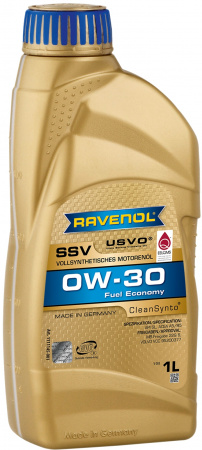 Моторное масло RAVENOL SSV Fuel Economy SAE 0W-30 ( 1л) new, 1111145-001-01-999