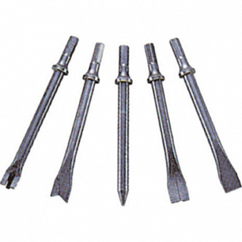 Набор зубил для пневмомолотка 5 предметов 175мм, PH-1008H