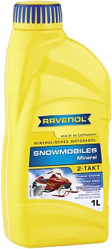 Масло для 2-Такт снегоходов RAVENOL Snowmobiles Mineral 2-Takt ( 1л) new, 1153310-001-01-999