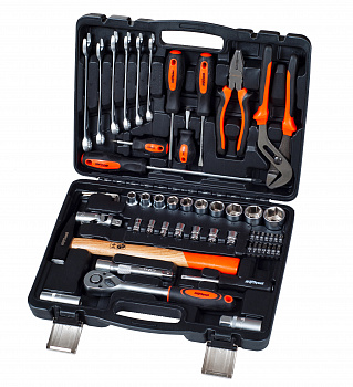 Набор инструмента "AV Steel" 56 предметов профессион., AV-011056 Набор инструмента "AV Steel" 56 предметов профессион., AV-011056