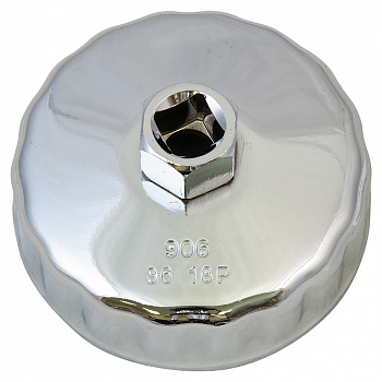Съемник масляного фильтра "чашка" 18-гранная 86мм "AV Steel", AV-920109
