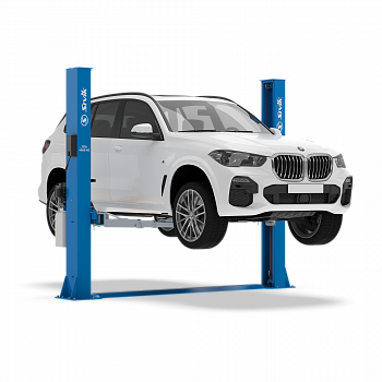 Автоподъемник 2-х ст. (эл-гидр. 4 т,D.50мм, 2900мм, 33мм.) 380В  (Синий RAL5017), ПГА-4000-НС