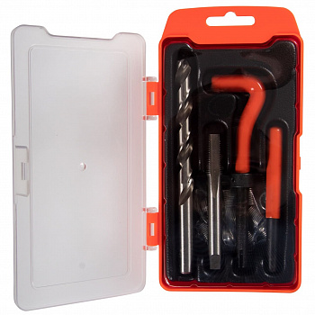 Набор для восстановления резьбы М12х1,5, 15 предметов, кейс AFFIX, AF35212150C