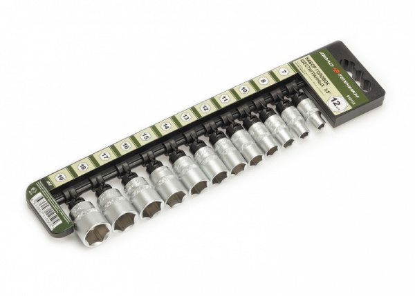 610112  набор головок 3/8 12пр.