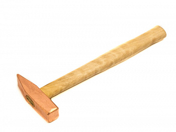 Молоток А-1,0 кг. квадратный боёк омеднённый  КИ, 001321