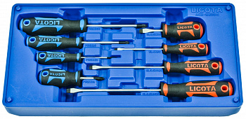 Набор отверток, 8 пр., в ложементе-кейсе, ACK-B3004