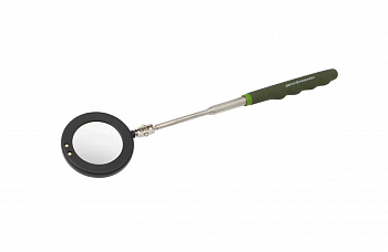 Зеркало телескопическое D75 мм с подсветкой, 837077