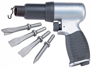 Пневматический молоток с 4-мя зубилами 190мм, PAH-20029H
