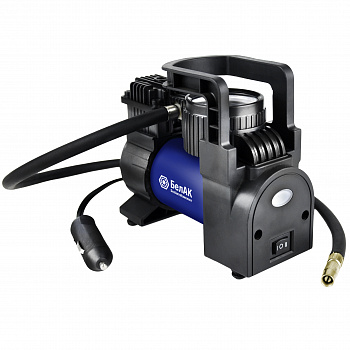 Компрессор для накачки шин ПРОФИ-35Ф с фонарем 12V 35 л/мин. БелАК, БАК.99176