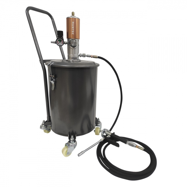 RT-SO22 Солидолонагнетатель с пневмоприводом и баком 20 л