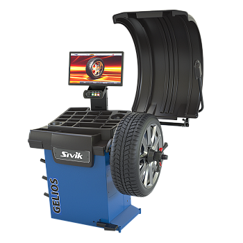 СБМП-60/3D Plus (УЗ, ТЛУ) Балансировочный станок GELIOS (РФ, Синий RAL5017), СБМП-60/3D Plus (УЗ, ТЛУ) Синий