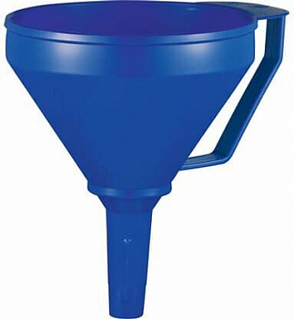 Воронка для бензина с сеткой большая (синяя/черная) d 150 мм, TA-VB-150