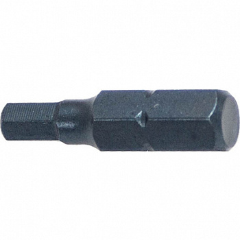 Бита усиленная 1/4" шестигранная Н2 25 мм, S3HE102520