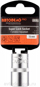 головка торцевая *16 (1/2") АвтоDело PRO (), 39116