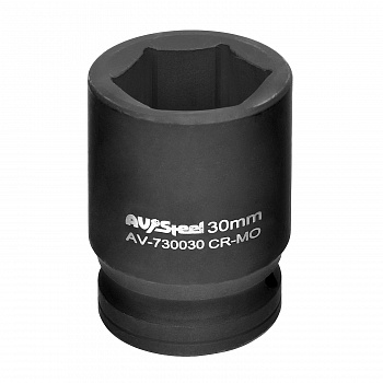 Головка ударная 3/4" шестигранная 30мм "AV Steel", AV-730030
