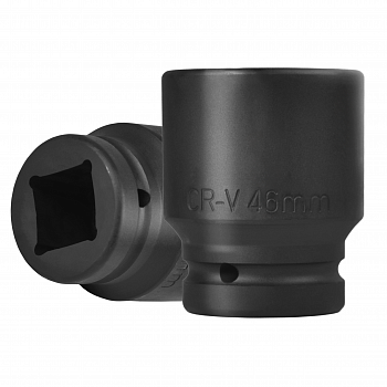 Головка для гайковерта стальная 1'' (25 мм) 46 мм.  БелАК, БАК.01846