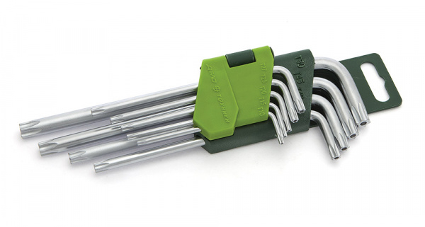 563591 Набор ключейTORX 9шт с отв. ДТ