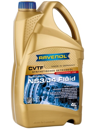 Трансмиссионное масло RAVENOL CVTF NS3/J4 Fluid (4л) new, 1211132-004-01-999