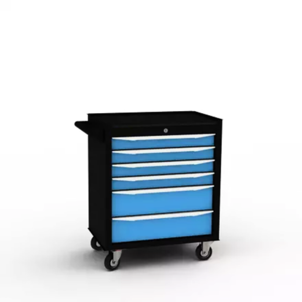 TEL-GE-6-B Тележка инструментальная 6 полочная GARWIN ECO синяя