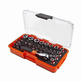 Набор бит 1/4" "AV Steel" 37 предметов, AV-071037