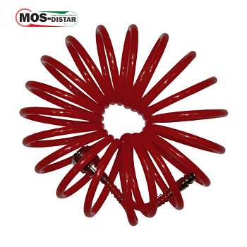 Шланг спиральный PE 8мм Х 12мм Х 5м. (15 Aтм) "MOS-DISTAR", ШРЕ8х12х5