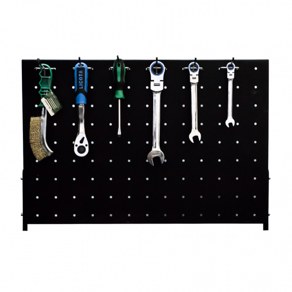 001070-9005 Экран перфорированный для инструментальных тележек (черный RAL 9005)