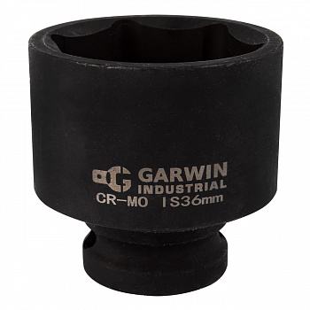 Головка торцевая ударная GARWIN PRO 1/2", 6 гр., 36 мм, 620260-36