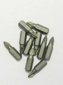 Набор шуруповертных насадок 10шт PH2*25мм, SB-002