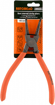 зажим для стопорных колец 180мм (загнутый) (АвтоDело) (), 30413