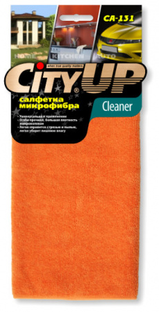 Набор салфеток микрофибра Сити ап 30*30см  (10шт/уп.), СА-120