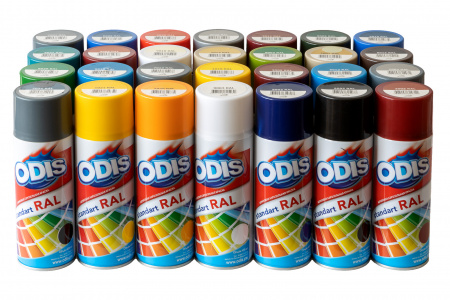 Краска-спрей ODIS standart RAL белый, 9010ral