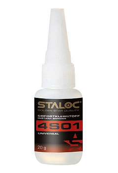 4S01 Моментальный цианоакрилатный клей общего назначения STALOC, 3 гр., 4S01.003