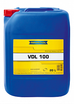 Компрессорное масло RAVENOL Kompressorenoel VDL 100 (20л) new, 1330100-020-01-999