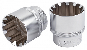 Головка торцевая spline 1/4" 12мм, P2012