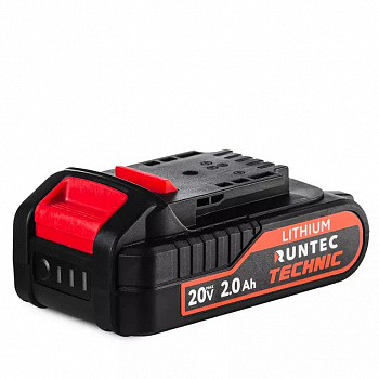 Батарея аккумуляторная RUNTEC TECHNIC 20В, 2Ач, RT-LB22T