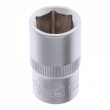 Головка 1/2" шестигранная 15мм "AV Steel", AV-520015