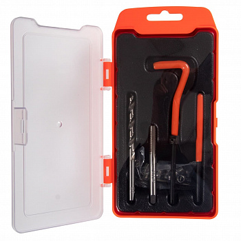 Набор для восстановления резьбы М6х1,0, 25 предметов, кейс AFFIX, AF35206100C