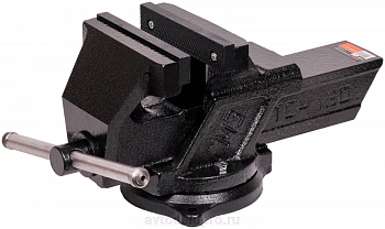 тиски 125мм (поворотные, стальные) АвтоDело (), 43511