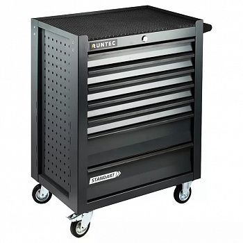 Тележка инструментальная 7 полочная Standart серая, RTSTD-7G