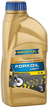 Вилочное масло RAVENOL Forkoil Light 5W (1л) new, 1182102-001-01-999