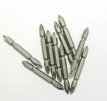 Набор шуруповертных насадок PZ1x65mm- 10 шт., SB-014