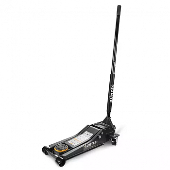 Домкрат подкатной низкого подхвата 3 т, 75-505 мм, усиленный, Quick Up RUNTEC, RT-PJL3Q