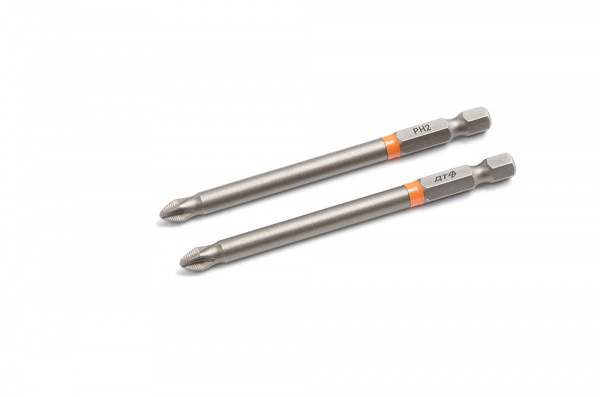 790252 Биты 1/4'', PH2 × 90 мм, 2 шт. 790252 Биты 1/4'', PH2 × 90 мм, 2 шт.
