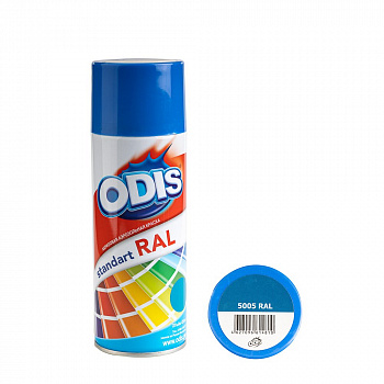 Краска - спрей ODIS standart RAL сигнальный синий, 5005ral